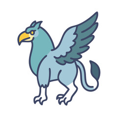  Dynamic Griffin Icon for Fantasy
