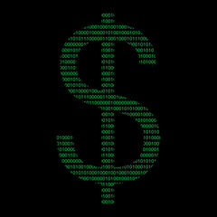 Binary Dollar symbol 