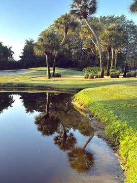 Gorgeous grounds at Boca West.  Golf course, lake, manicured greens.  Perfect for a round of golfing among a scenic, beautifully landscaped background. Robust, exceptional modern luxury amenities.