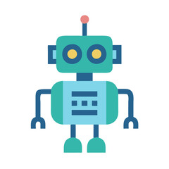 Fototapeta premium Futuristic Robot for Technology Themes