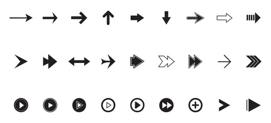 Arrow icons collection