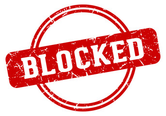 blocked stamp