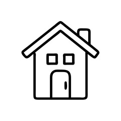 home icon flat vector