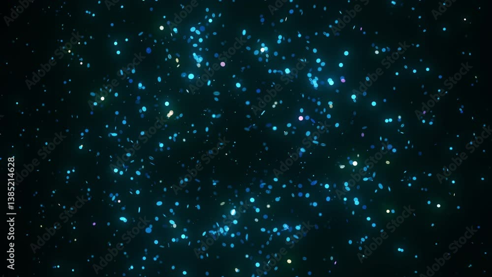 Poster glowing particles dynamically align to form a futuristic map of bolivia. the animation features rota