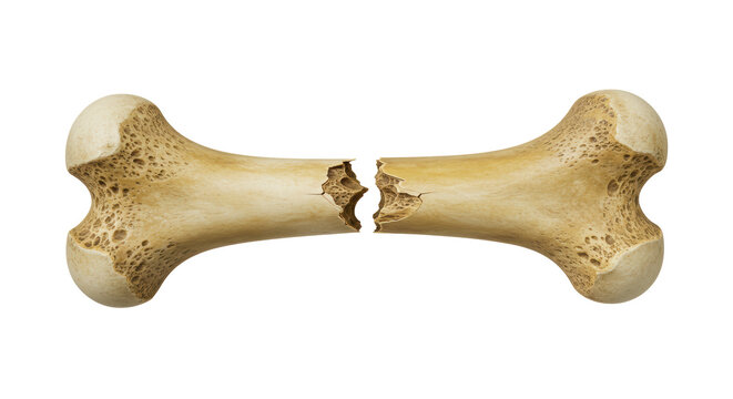Isolated Broken Bone Anatomy Fracture Human
