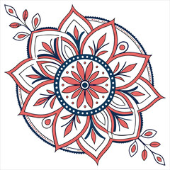  vector colorful mandala