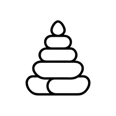 mern stack icon flat vector