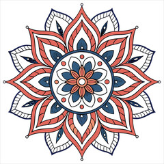  vector colorful mandala
