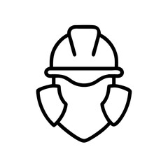 safety icon flat vector