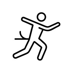 sport icon flat vector