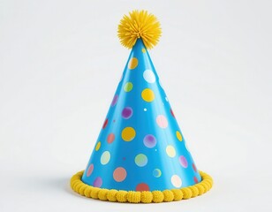 Party hat isolated on a white background
