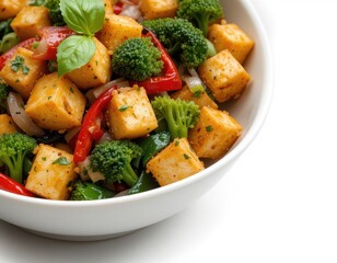 Shahi paneer Butter Paneer with cumin rice overhead view