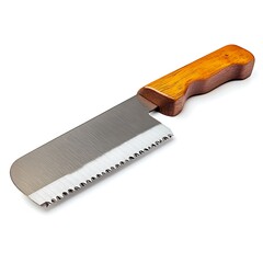 Carpenter’s Hand Saw with Wooden Grip and Sharp Blade