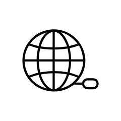 web icon flat vector