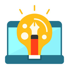 Design Flat Style Icon