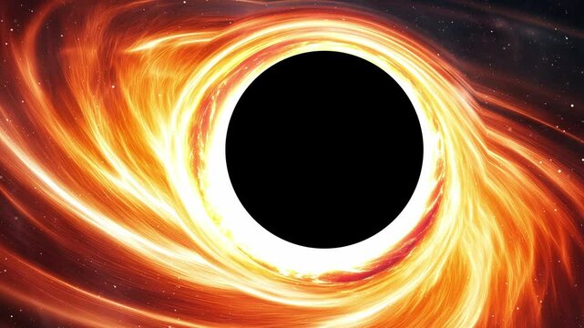 Quasar Black Hole Emitting Enormous Amounts Of Energy Into The Deep Space Universe