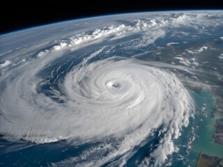 Category 5 hurricane from the unique perspective of the International Space Station