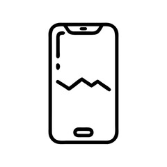 smartphone flat vector