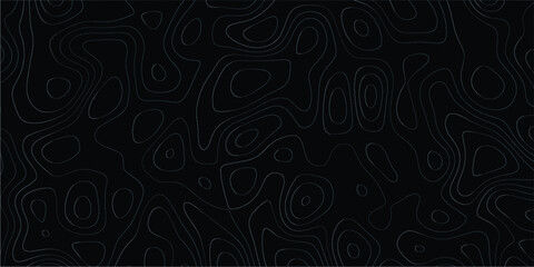 Organic abstract map pattern with flowing elevation-style contour lines

