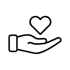 donation flat vector