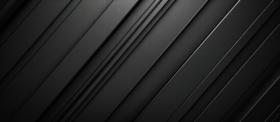 Obraz premium Abstract Black Diagonal Metallic Lines Background for Modern Designs