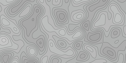 Artistic elevation pattern with smooth topographic lines and seamless flow

