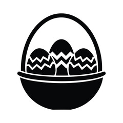 easter egg and chicken