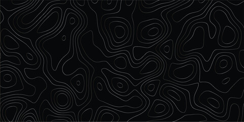 Minimalist topographic map lines forming a clean and modern abstract pattern

