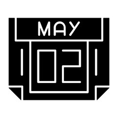 2 May Solid Style Icon