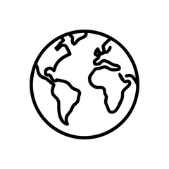 world-grid flat vector