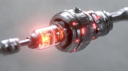 Futuristic Energy Core Transmission
