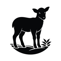 deer silhouette vector