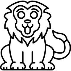 Lion Cute Icon