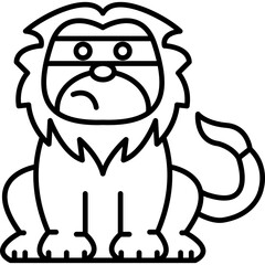 Lion Ninja Icon