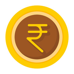 Indian Rupee Flat Icon
