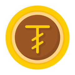 Mongolian Tugrik Flat Icon