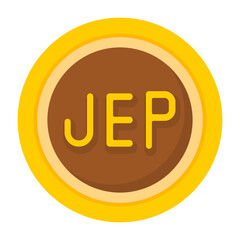 Jersey Pound Flat Icon