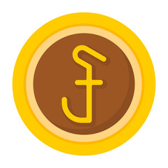 Cambodian Riel Flat Icon