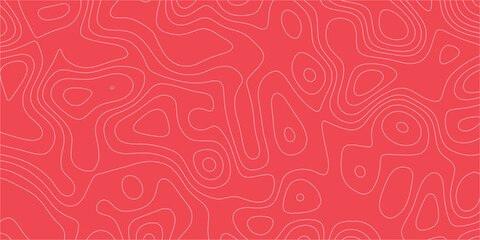 Modern topography-style abstract background with elevation contours

