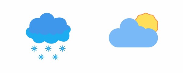 Weather icons set 