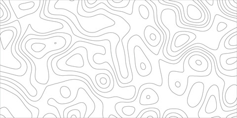 Abstract elevation line pattern forming a wavy and seamless terrain effect

