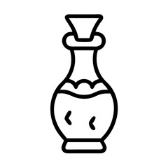 vase flat vector