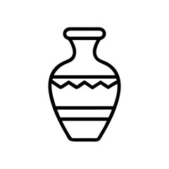 vase flat vector
