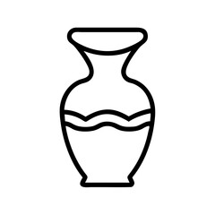 vase flat vector