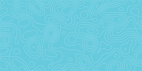 Geometric pattern with topographic map inspiration and organic line art

