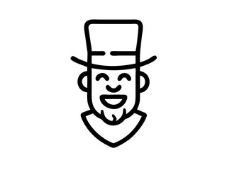 Obraz premium presidents-day flat vector