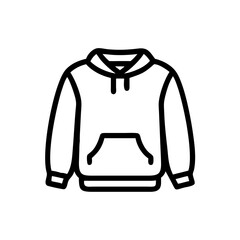 sweatshirt flat vector