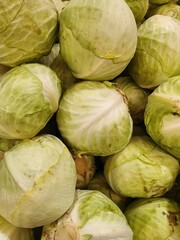 brussels sprouts in the market