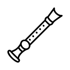 Obraz premium shehnai flat vector