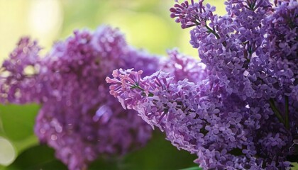 Obraz premium ラベンダーの花の風景、フォトジェニックで美しい花